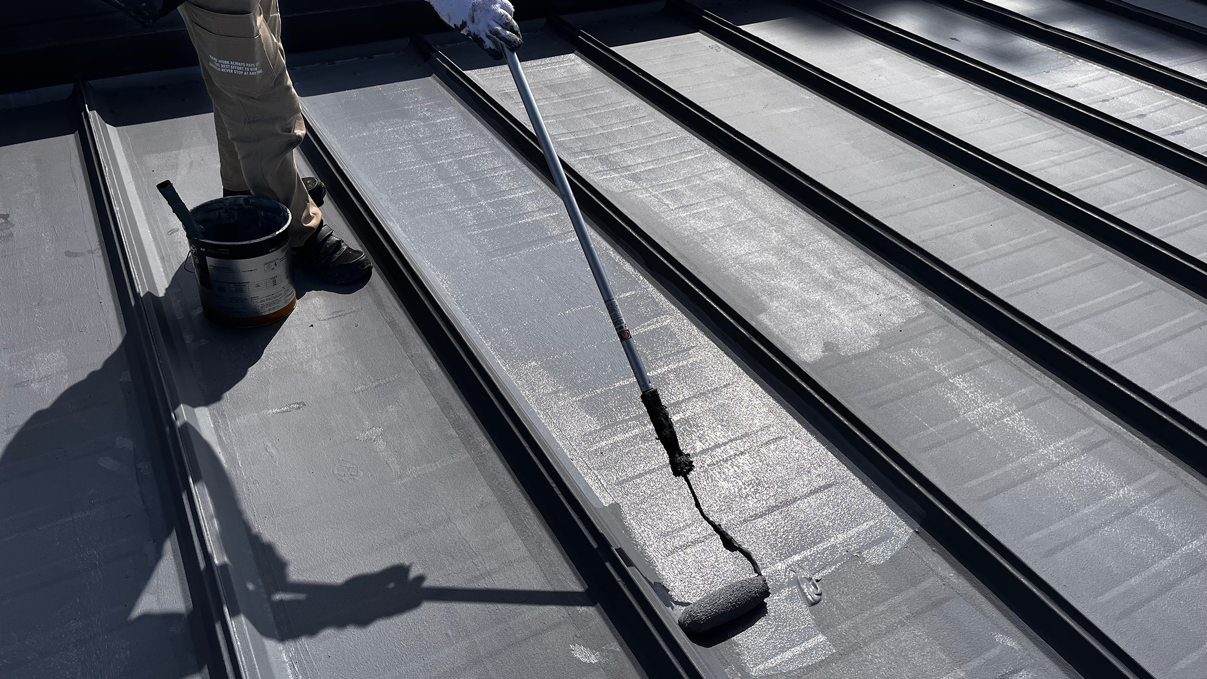 遮熱塗装で暑さ対策 熱交換塗料　タフコート